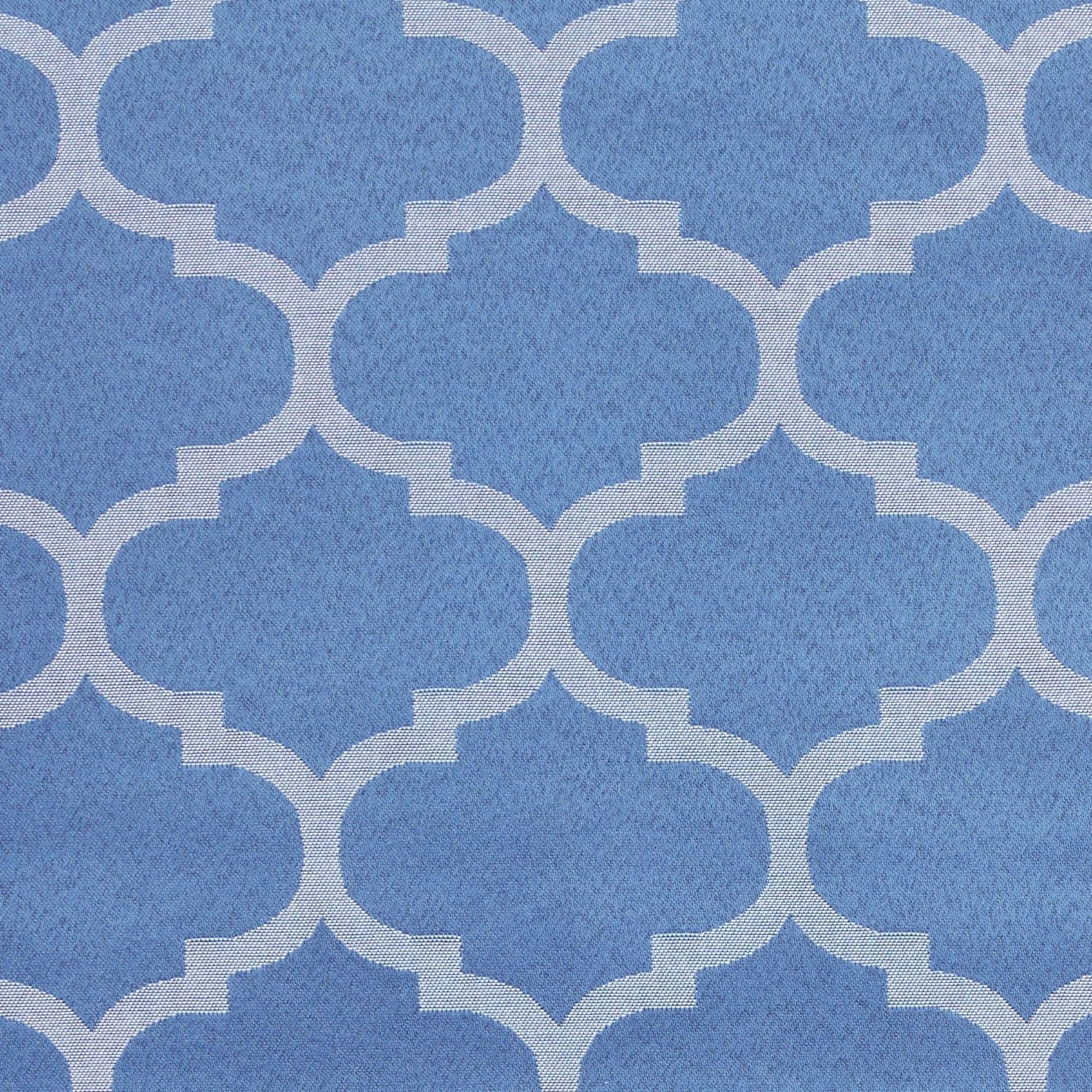 31"x64", Trellis Exclusive Roman Total Indigo Montague Home Blackout Shade,