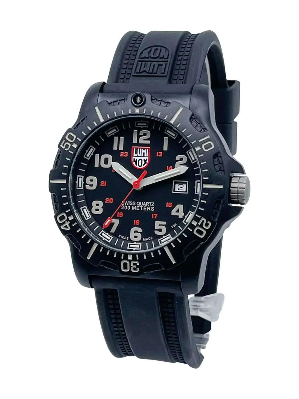 OPS XL.8813.LM Quartz Mens Watch Seal Black Pre-owned (Good) Navy 44mm