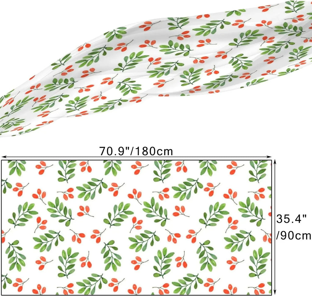 White Watercolor Pattern Lightweight Long Neck for Wrap Scarf Shawl on Hyjoy Silk Floral Girls Women Scarves