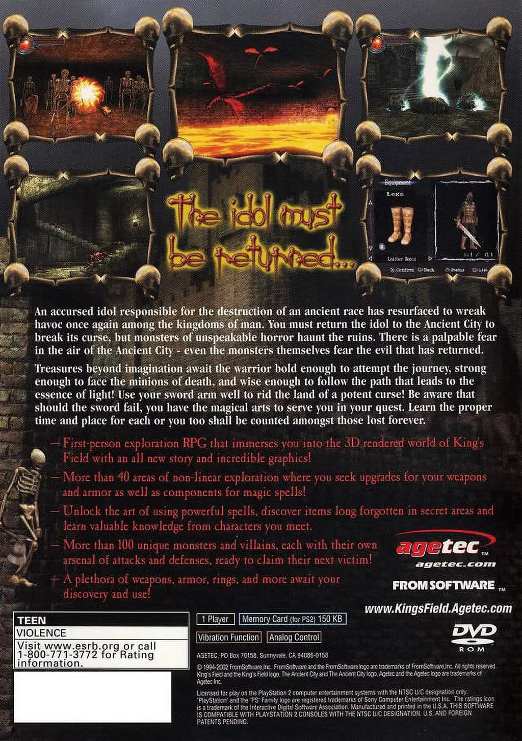 PlayStation The Field: Ancient 2 King's City -