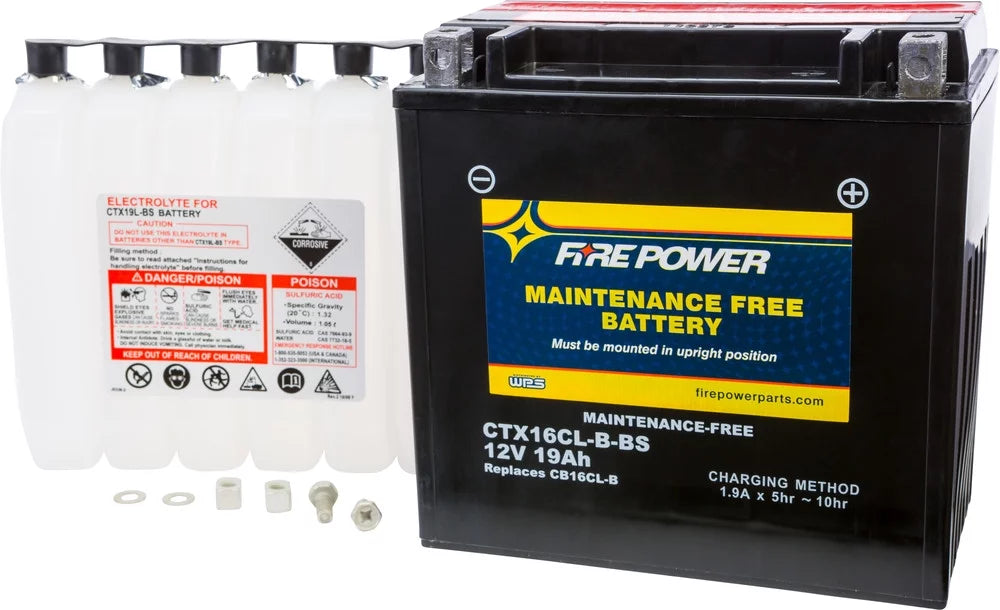 1996-1997 II Fire (WB760) Power Free Maintenance Yamaha WaveBlaster Compatible Battery With