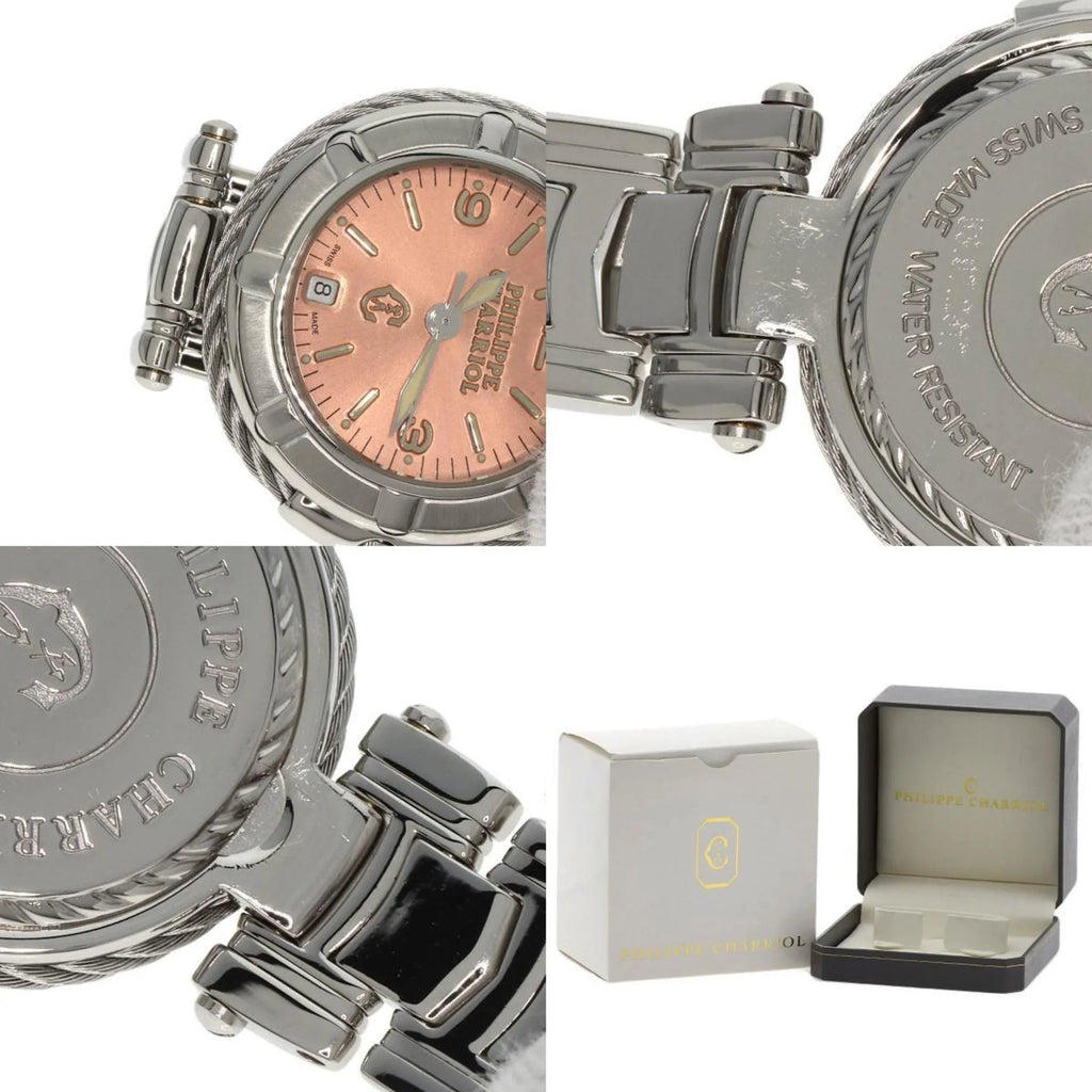 (Good) Steel/SS CHARRIOL Stainless Watch Celtic PHILIPPE Charriol Pre-Owned 53.97.2617 Ladies Philippe