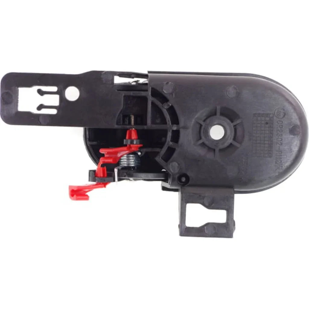 '- lock button| Trim:All Jeep door Handle With Front Door Or Textured For Passenger 2010) Submodels Side Wrangler Rear, Black | Interior (JK) (2009