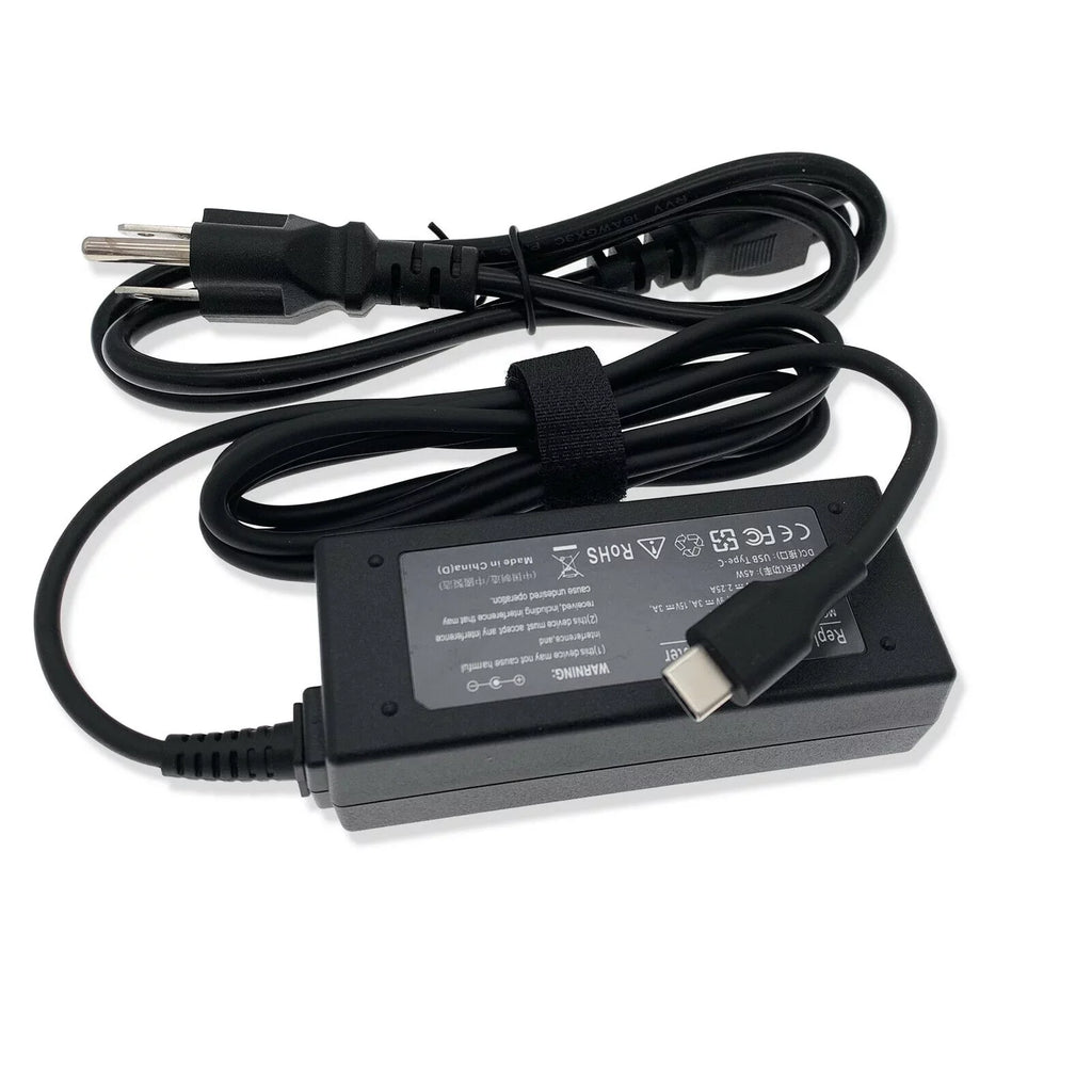 P82G003 Charger AC For Adapter XPS Laptop Cord USB-C 45W 2-in-1 13 7390 Dell