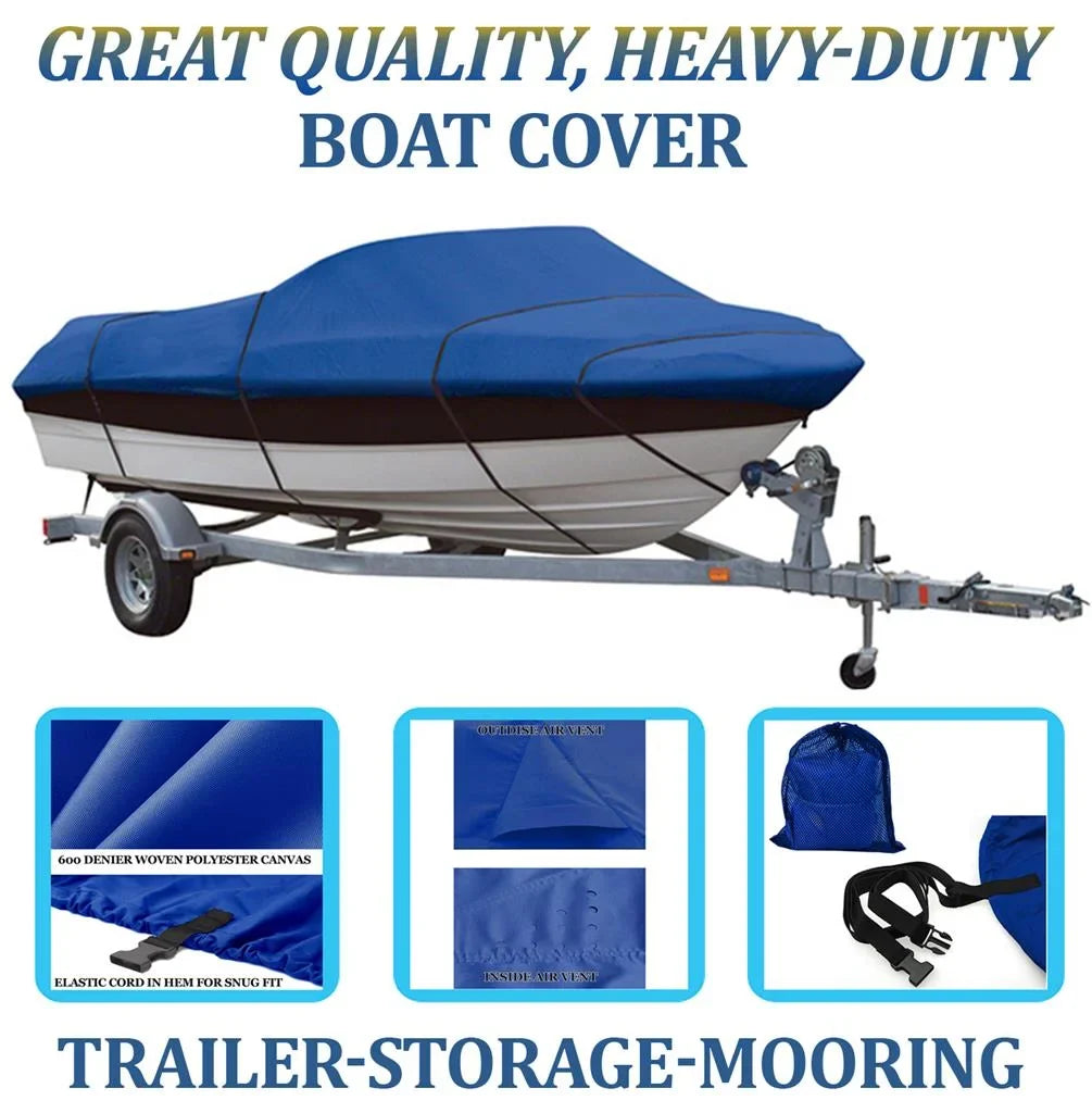 16 YEARS BLUE, SIDEWINDER Compatible SS GREAT BOAT COVER ALL I/O QUALITY for THOMPSON