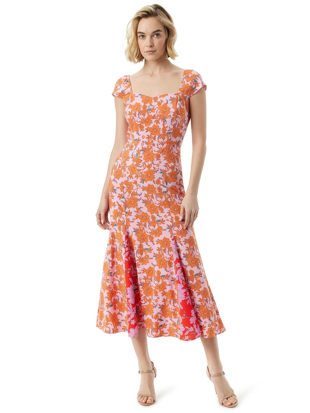 Sleeve Flare Dress Women's Simpson Cap Jessica