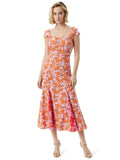 Sleeve Flare Dress Women's Simpson Cap Jessica