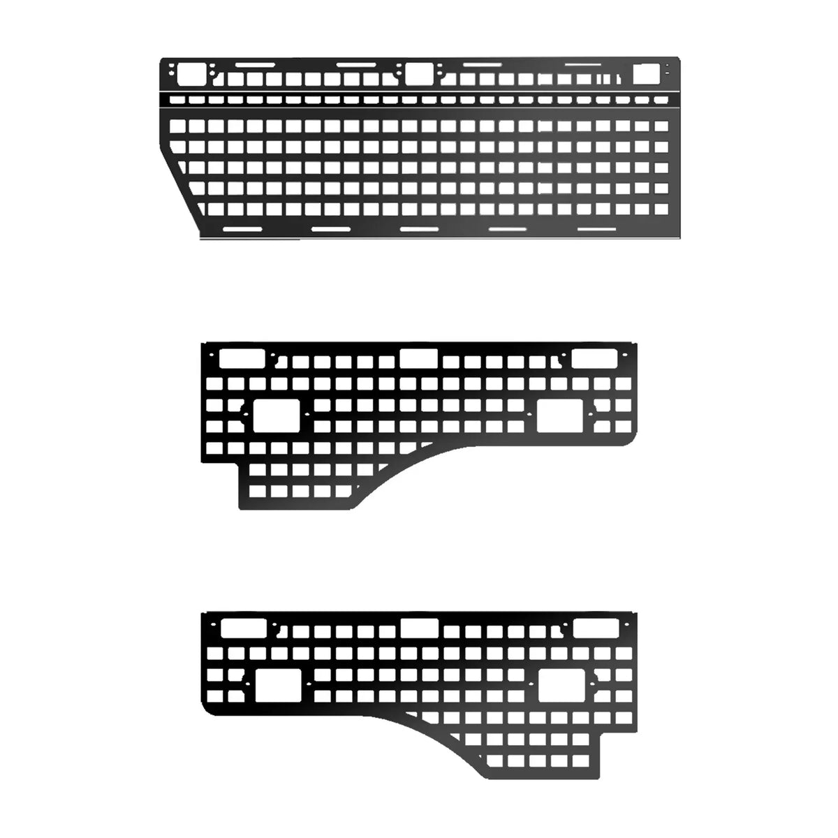 195041 Colorado select: Canyon Putco Panel Molle COLORADO CHEVROLET Fits 15-21 2015-2016,2021-2022 Fits