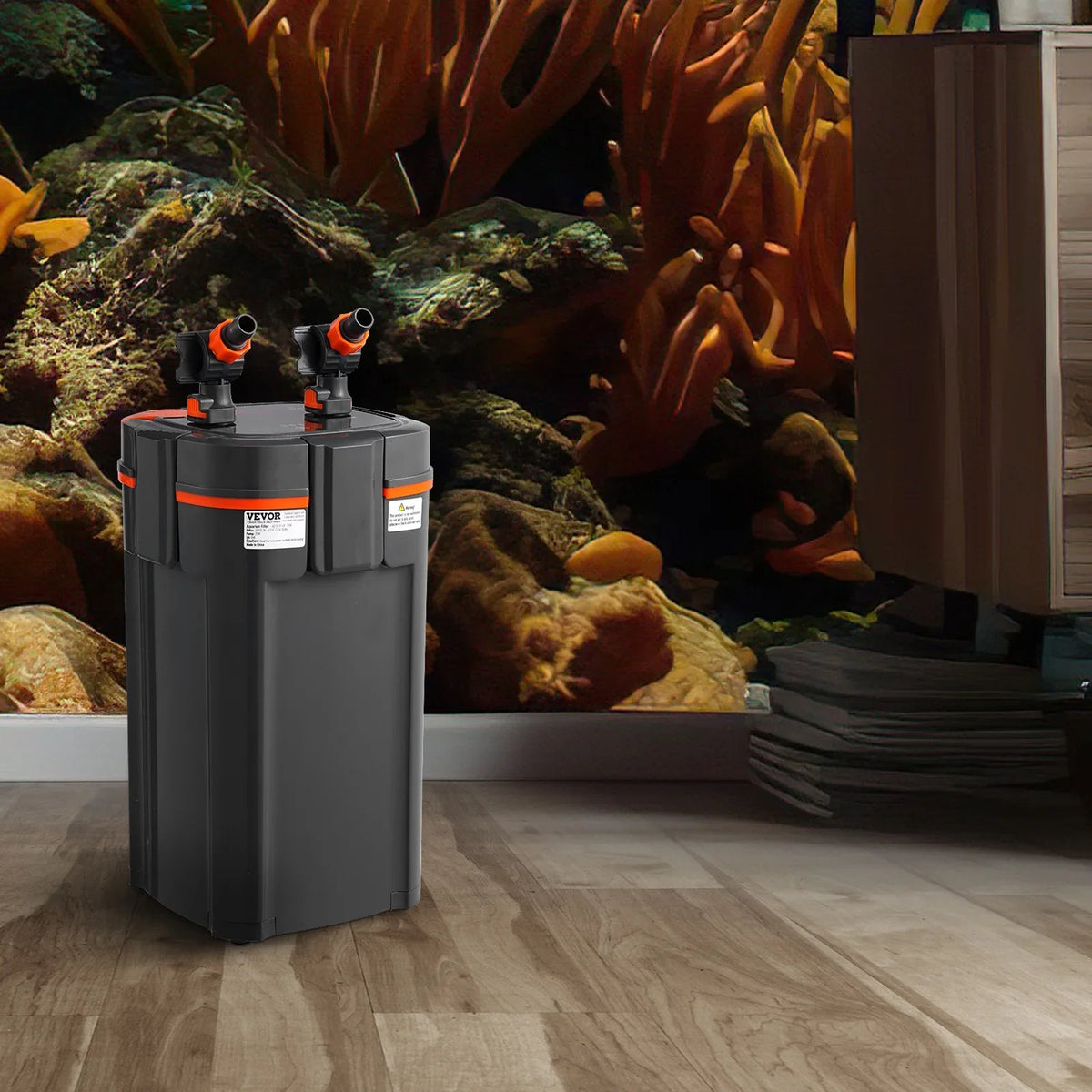 11w Gallon Filter SKYSHALO 75 Aquarium Canister Quiet Lamp Tank UV Fish
