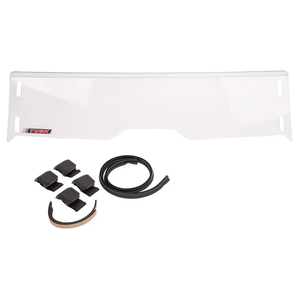 Windshield Talon 2019-2021 Clear Removable Honda Half Tusk For 1000X