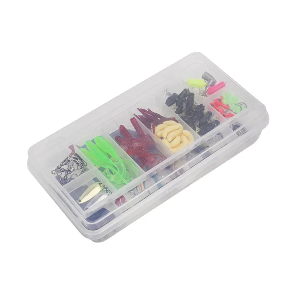 BE-TOOL Suitable Tackle Bait Kits Seas Fishing Rivers Set Fishing Set and Fishing Lures for Accessories