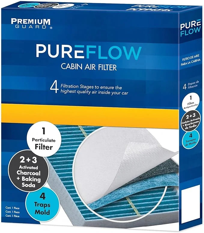Hyundai 2020-16 Fits Air PC99206X Filter Kia Cabin 2019-16 | Pureflow Optima, Sonata