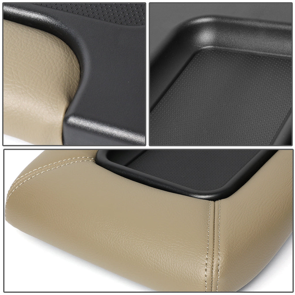Center 02 Repair Armrest Console 06 For 05 Truck Beige Assembly to 2001 Sierra Pickup Escalade Kit 04 2007 Lid Silverado 03