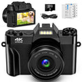 with 48MP Card Camera Batteries 4K Youtube Camera and Camcorder 32GB Vlogging Camera Video MARVUE for 30FPS Digital SD Video 2