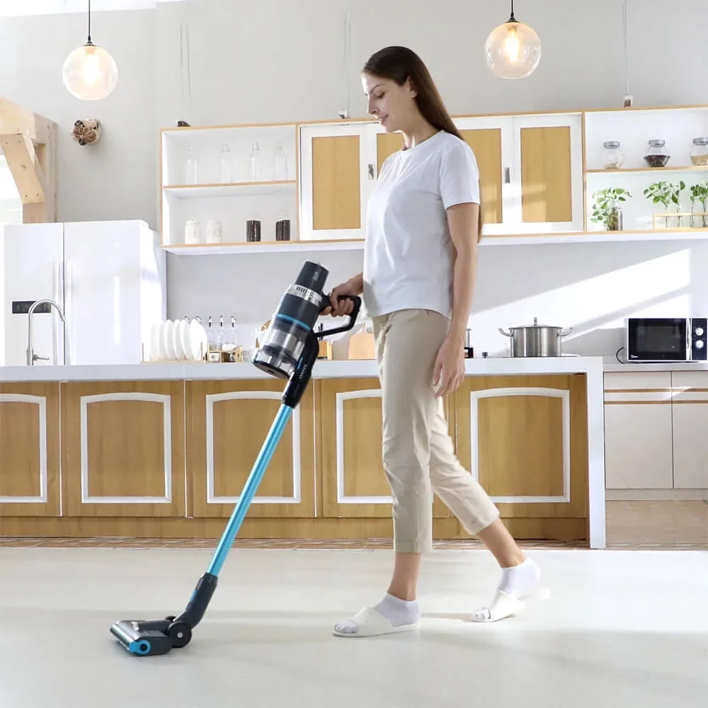 2500 motor Stick Cordless Vacuum Cleaner 26kPa JASHEN Suction 350W Battery V18 mAh