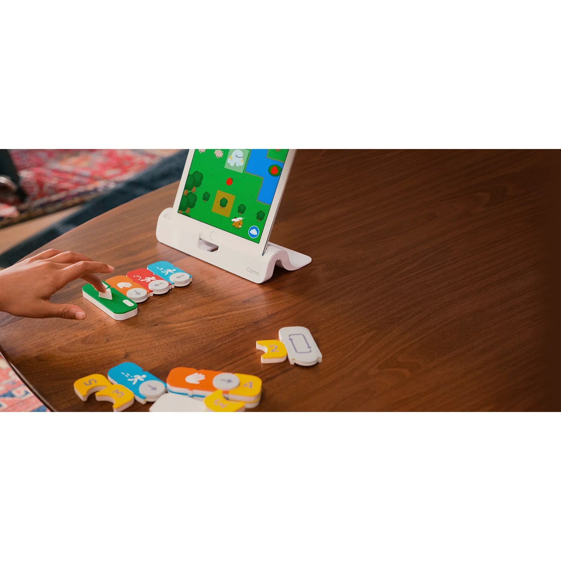 '- - Coding tiles Osmo game Awbie