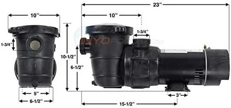 XL Pro 0.75 Ground Pure Speed , Above Pump, Single Pool
