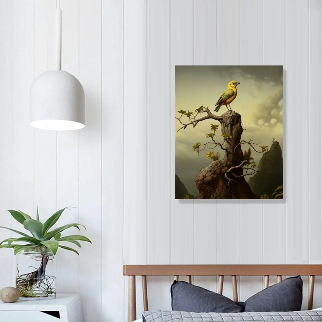 | Gold Print Wall James Poster Beveled COMIO | Artwork Cabin Painting | Art | Audubon Decor Gift in Frame Sea Hunting Reproduction | Image Framed Eagle Lost by Fine