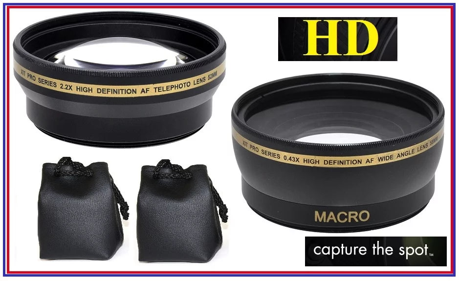 Hi Package Super Compatible) Canon EOS (49mm Definition Accessory Saving M200 for
