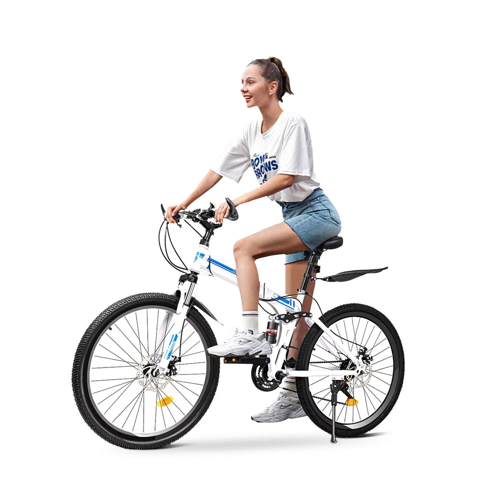 21 MTB Mountain Speed 26" Brake Bikes Bike Men Disc Dual SHZICMY Folding Bicycle School