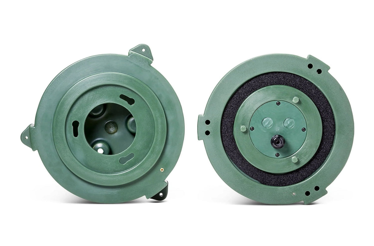 (2) CONTROL 85M Outdoor JBL 70v Commercial 5.25" Speakers+Amplifier Landscape