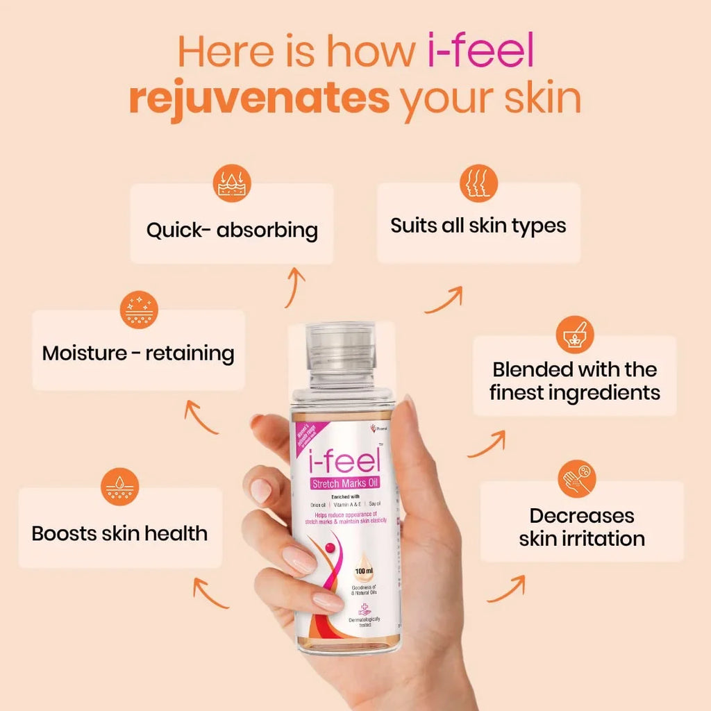 Toned Mark I-Feel Natural Vitamin And Oils Even Skin Of Ml Stretch Removal Marks Goodness 100 | | Oil Pregnancy | | For Scar With Dermatologically Stretch E, Oil A Tested