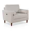 Leather Furniture America with Ivory in Port USB of Faux Chair Oppio