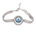 Cape Bracelet Jewelry Chain National Country Tennis Diamond Anklet Verde Emblem