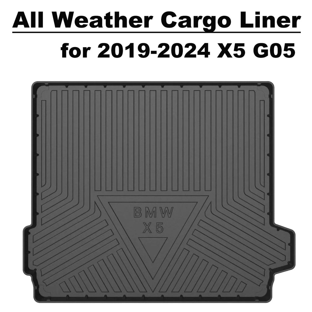 BMW Rear Cover , Black Cargo 2023 2019-2024 Cargo X5 Liner for 2021 2022 fit Floor Mat BMW All 2024 Accessory Trunk 2019 X5 Weather Tray 2020
