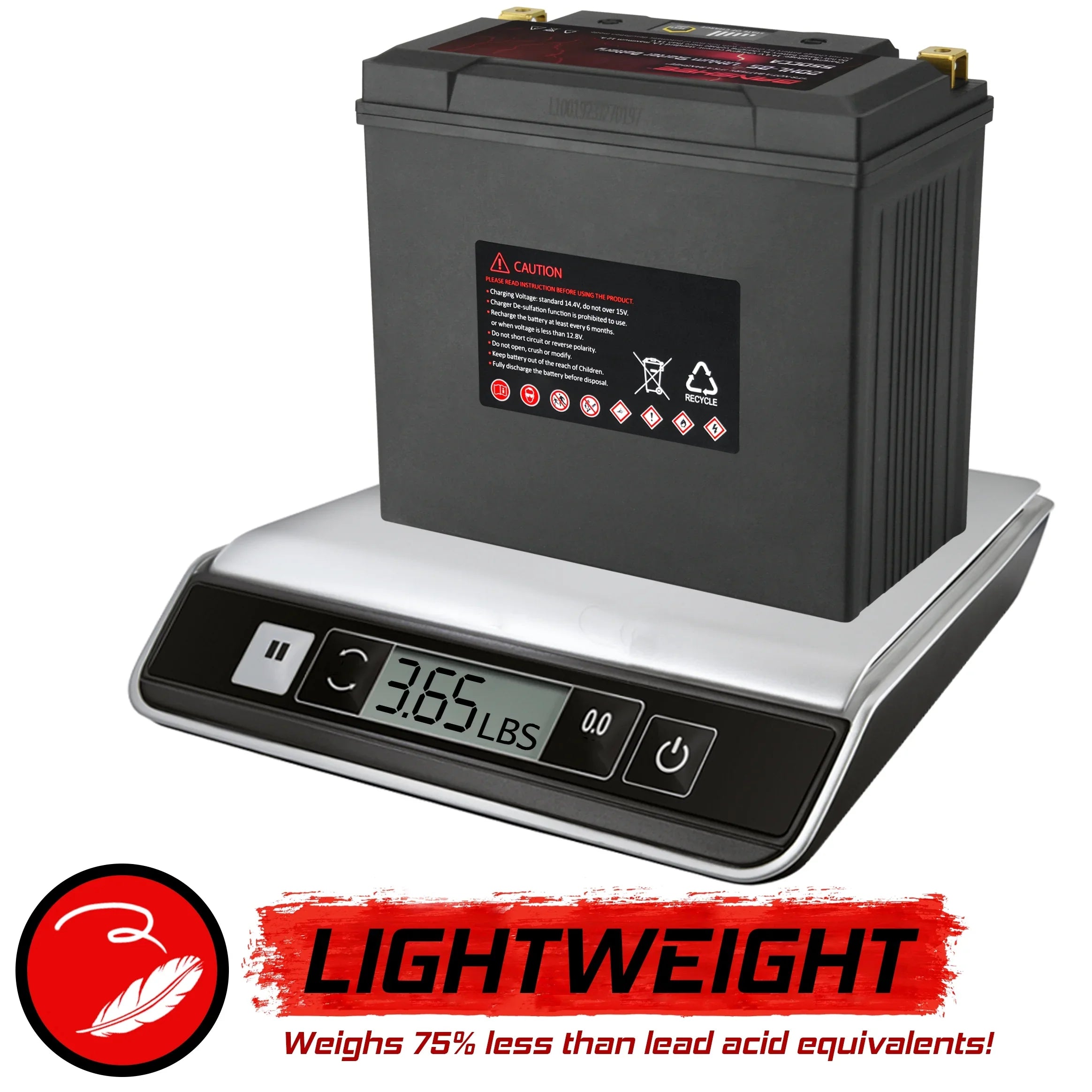 LiFePO4 Battery to 2004 20L-BS Banshee XA800A Yamaha WaveRunner Compatible 2002 XLT800 Motorsports with