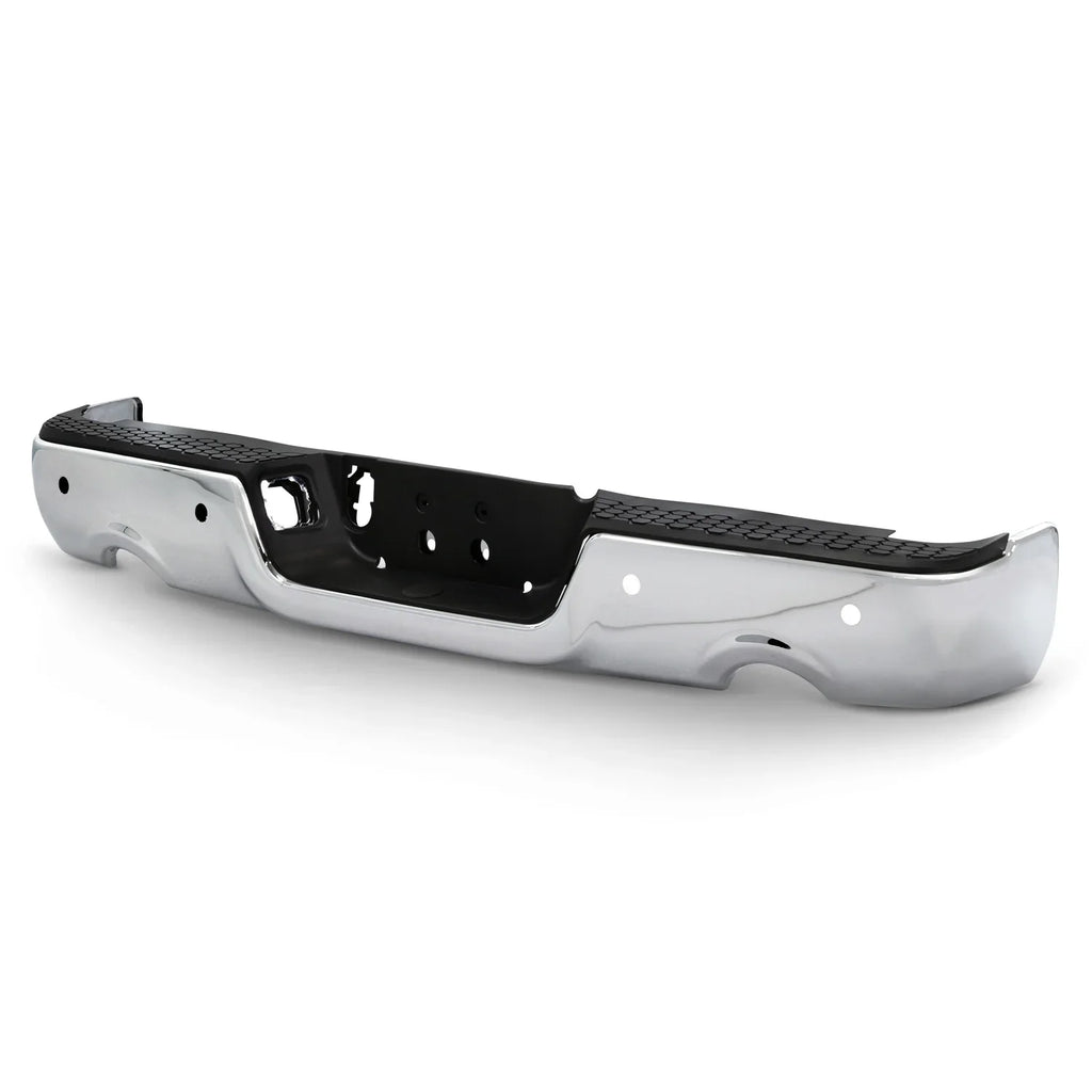 2011-2012 select: Model Rear Dual 1500 Bumper 1500 Ram Exhaust w/Sensor Pad 1500, RAM 09-18 Holes Step RAM Chrome 2019-2023 CLASSIC Fits DODGE For
