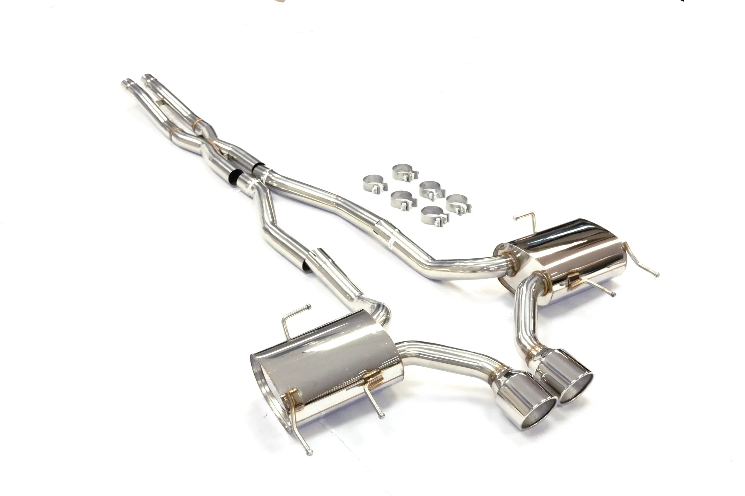 Stainless By to CTS Cadillac 15 Exhaust AT/MT Coupe For 11 OBX-RS 6.2L Catback Fitment V