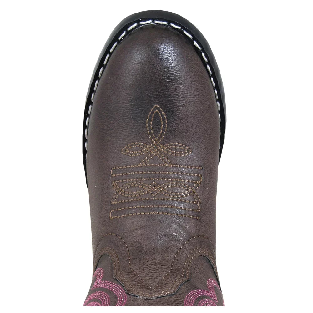 Kids Color: Monterey R (1624C-10.5R) 10.5, Size: Width: MOUNTAIN Boots, Brown, SMOKY Western BOOTS