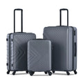 Luggage Effortless Lock Set - TSA Travel with Durable ABS