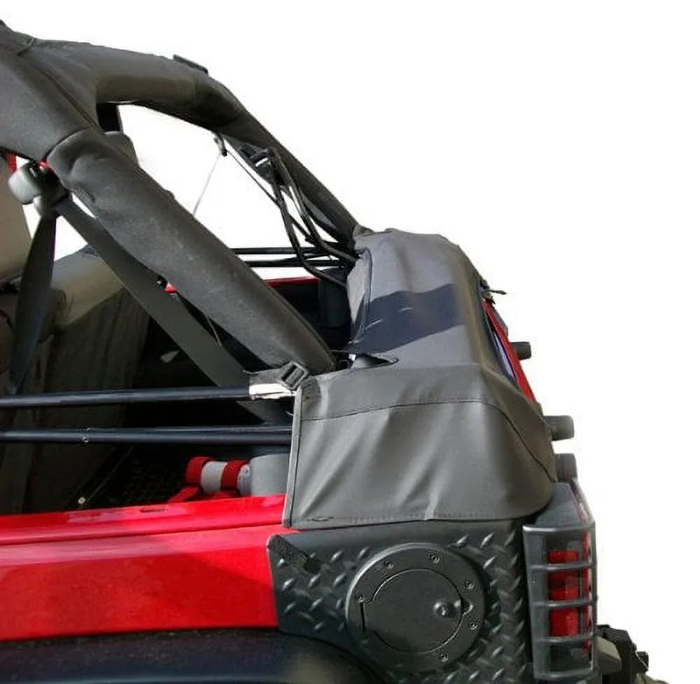 Wrangler Soft 07-18 Rugged Boot, Door Black JK, 2 Ridge 12104.50 Storage Diamond; Jeep Top