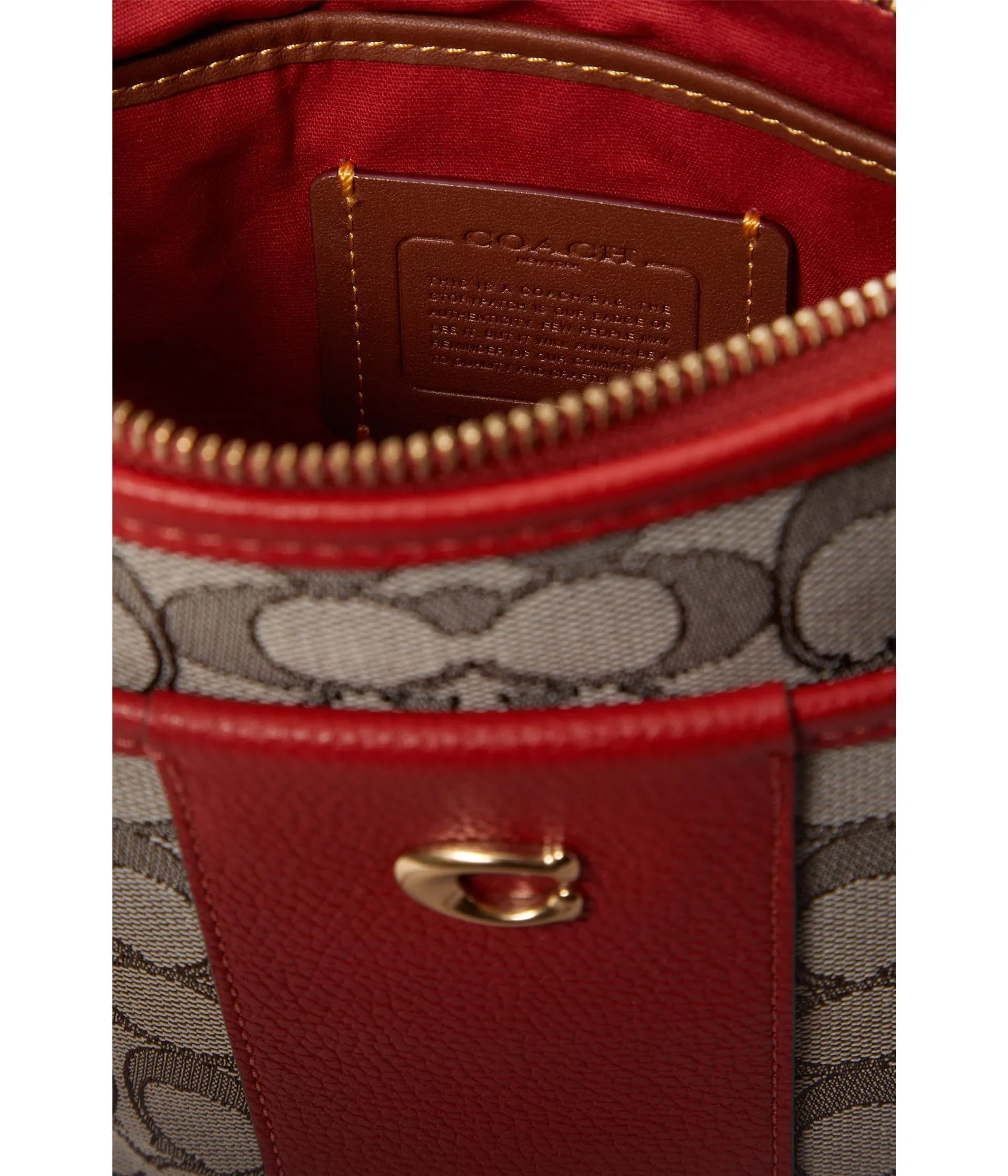 Coach Bag Coach Jacquard Print Ladies Kitt Crossbody