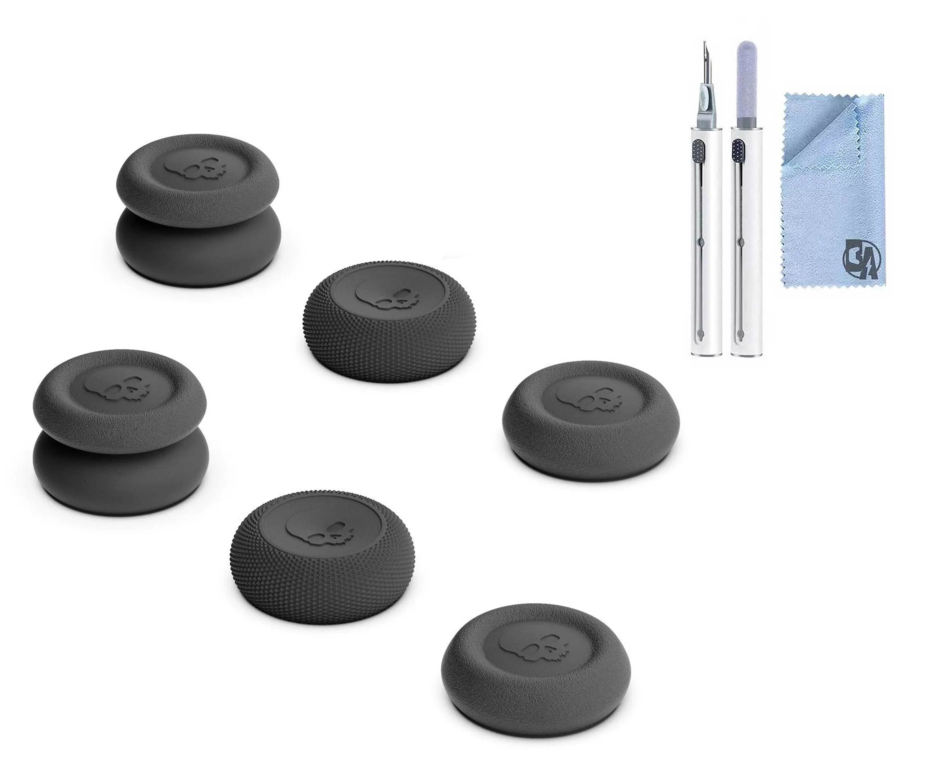 New of Cover Stick Controller- 6 for Grips Bundle and AXTION Thumb Analog Skin, Joystick Set BOLT Xbox Like CQC Cap FPS Black,