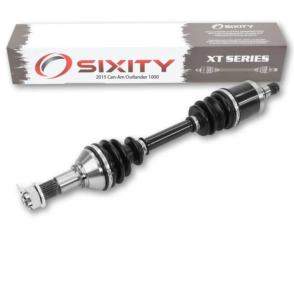 Axle Can-Am - XT 1000 compatible Sixity Front with 2015 Left 4X4 EFI STD Outlander
