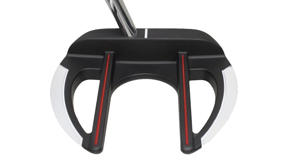 Golf 34" Ray SR400 Shafted Cook Putter Black Ray Center Silver