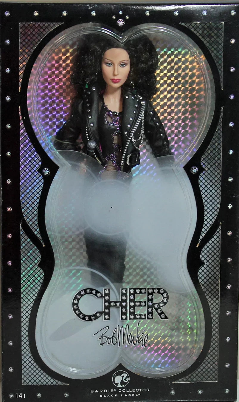 Bob Black Doll Mattel 80's Label Cher Barbie K7903 2007 Mackie