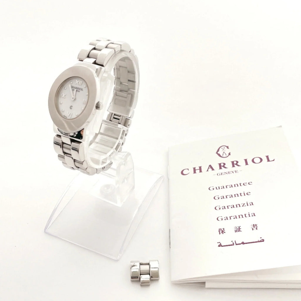 Silver AZURO300900 Steel F3102467 Watch Azzurro CHARRIOL Pre-Owned Women's Charriol (Good) Stainless