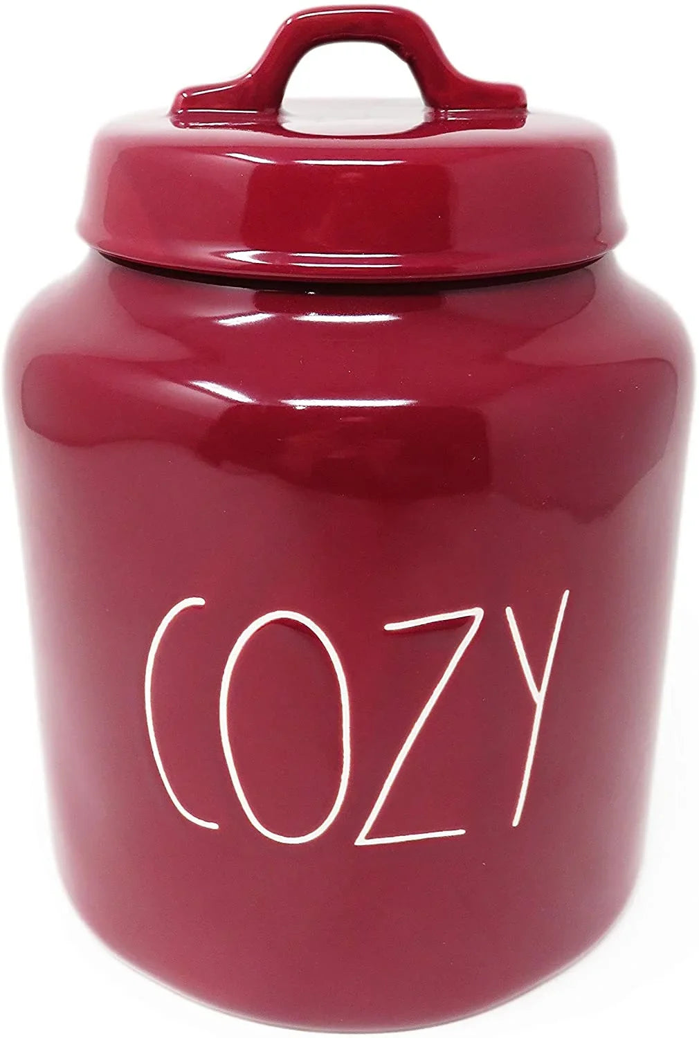 Ceramic Burgundy Inch 8 Dunn Rae Size LL COZY Canister Large By Magenta