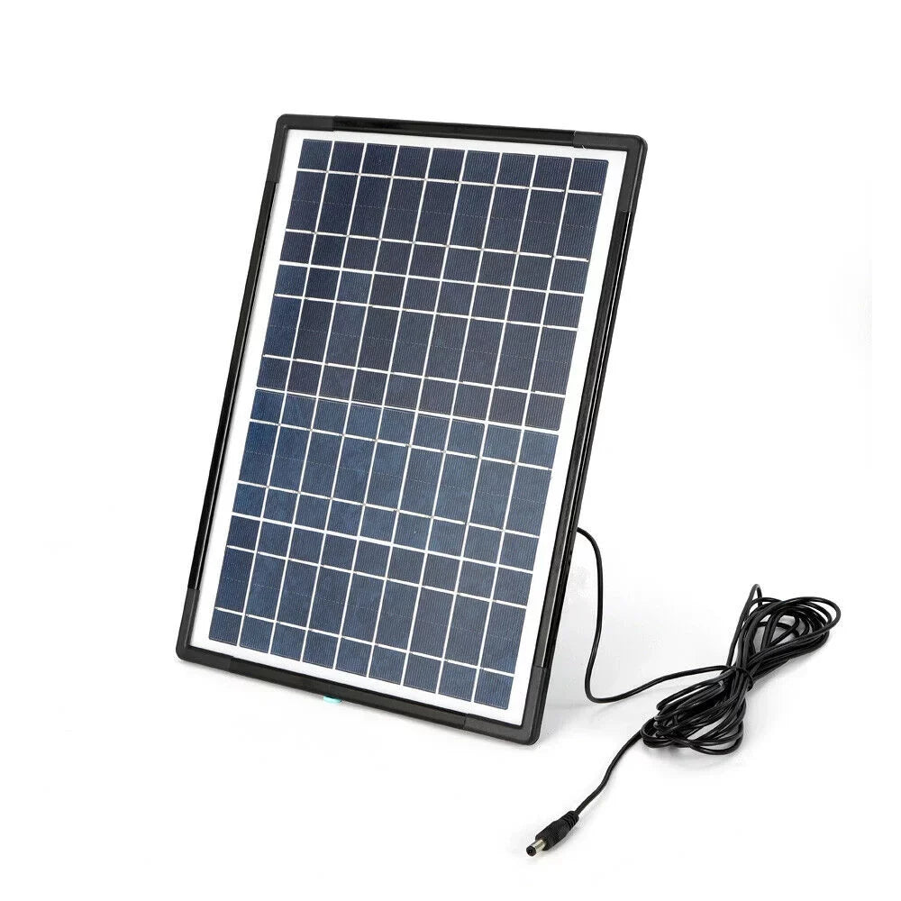 Power for with Power Outdoor with Lights Panel 4 Solar LED Kit, Camping Station Solar Generator Portable