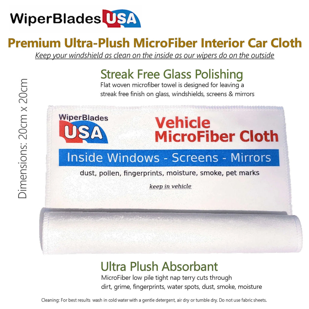 2019 2) Wiper Blades G4 (Set Mitsubishi of Mirage