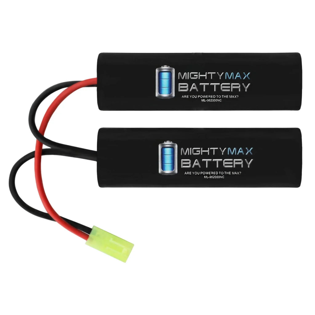 BATTERY EBB AMR-4 REPLACES NUNCHUCK 9.6V 2000mAh NiMH AEG AIRSOFT RIS