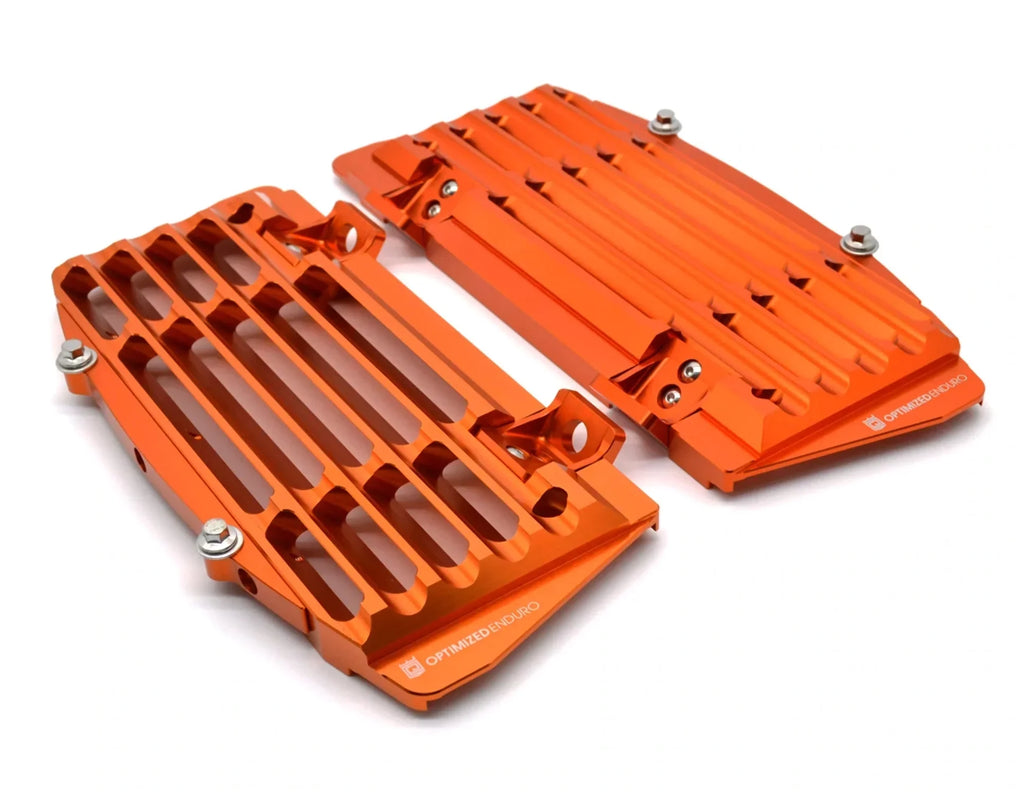 (Orange) Optimized Guards KTM Radiator 2016-2023 for Enduro