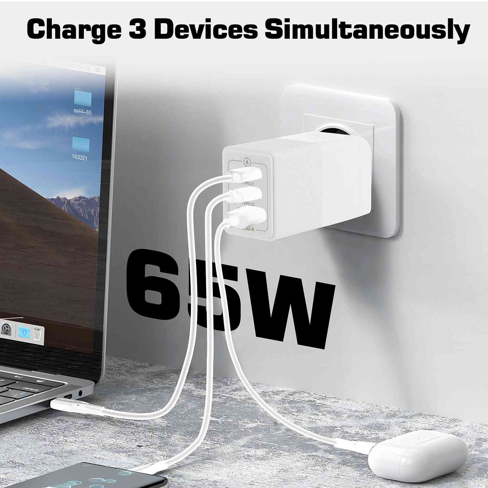 Fast Ulefone with Armor Samsung Ports 5G, Power Armor 65W 15/Power 12 Pro/Power USB-C Compatible 16 High-Speed Pro/Armor Dual Charger Charging 14 Travel with Armor iPhone, USB 3 14/Armor & UrbanX