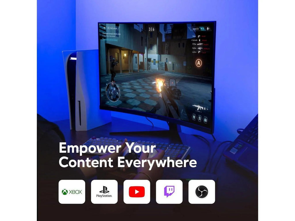 Line Live - Line Video USB - - Capturing, - AVerMedia Out Game Gamer (GC553G2) - 2.1 - PC Ultra In Functions: Audio Recording Audio Video 4K - Video Streaming, YUY2