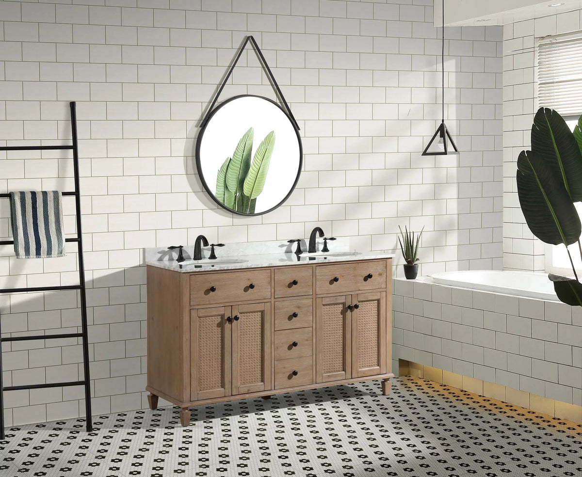 Annie Fir Vanity Weathered Bathroom 55