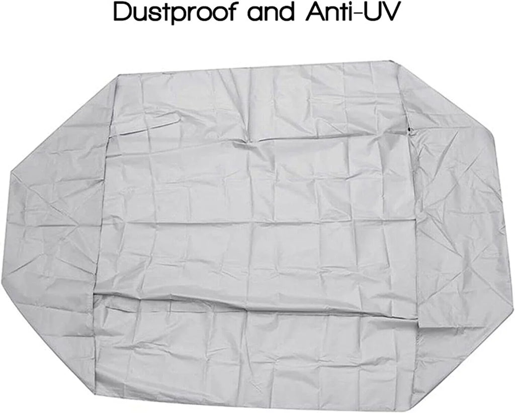 Fishing UV-Resistant Inflatable Professional Boat Grade Boat Cover Hull Miumaeov Polyester for Boat Waterproof Heavy-Duty Boat and Bass Speed Type Marine V-Shaped